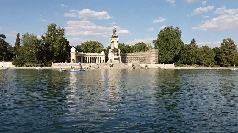 Retiro Parkı - Madrid